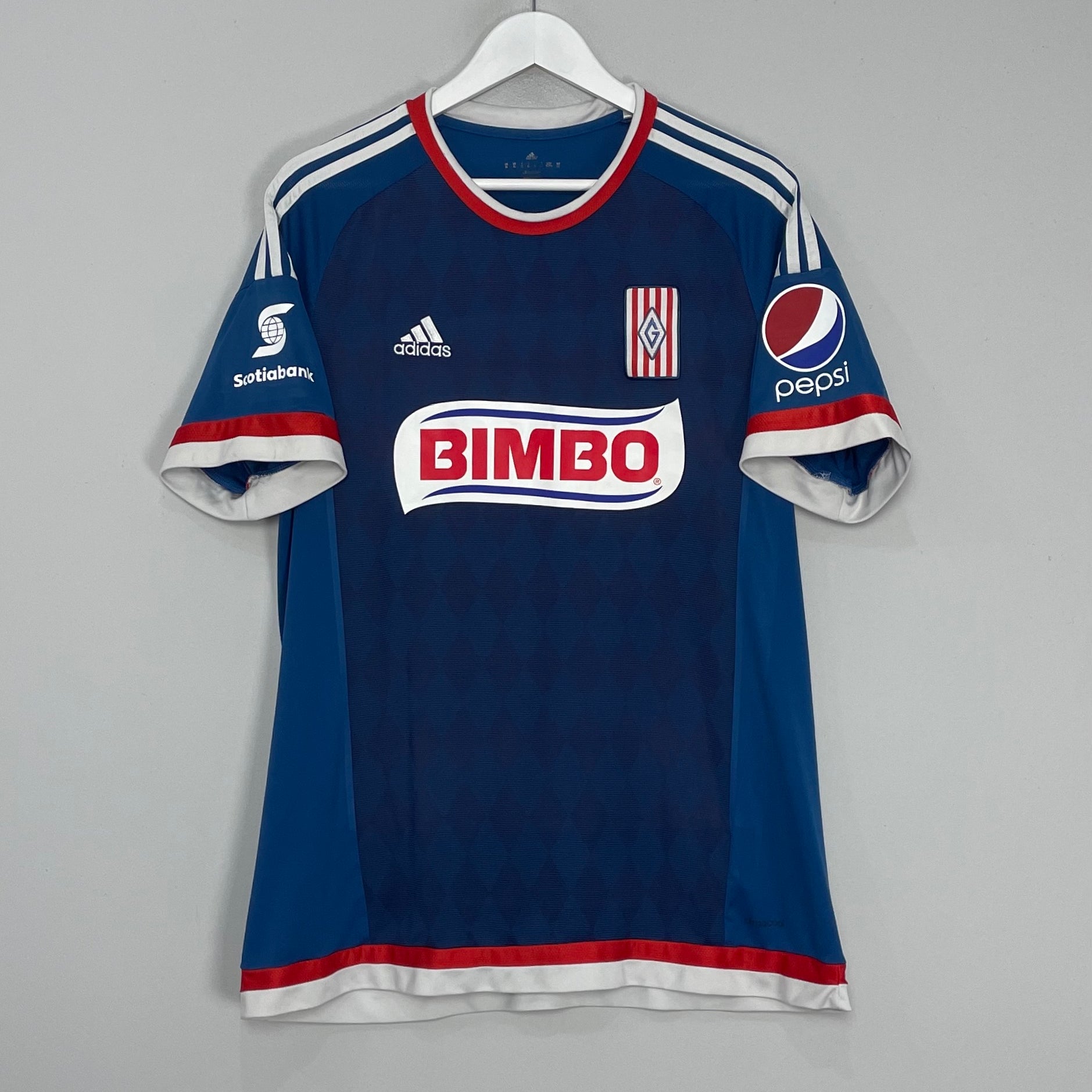 Shop 2015/16 CHIVAS GUADALAJARA AWAY SHIRT (XL) ADIDAS, classic football shirts, vintage football shirts & retro soccer jerseys at Cult Kits