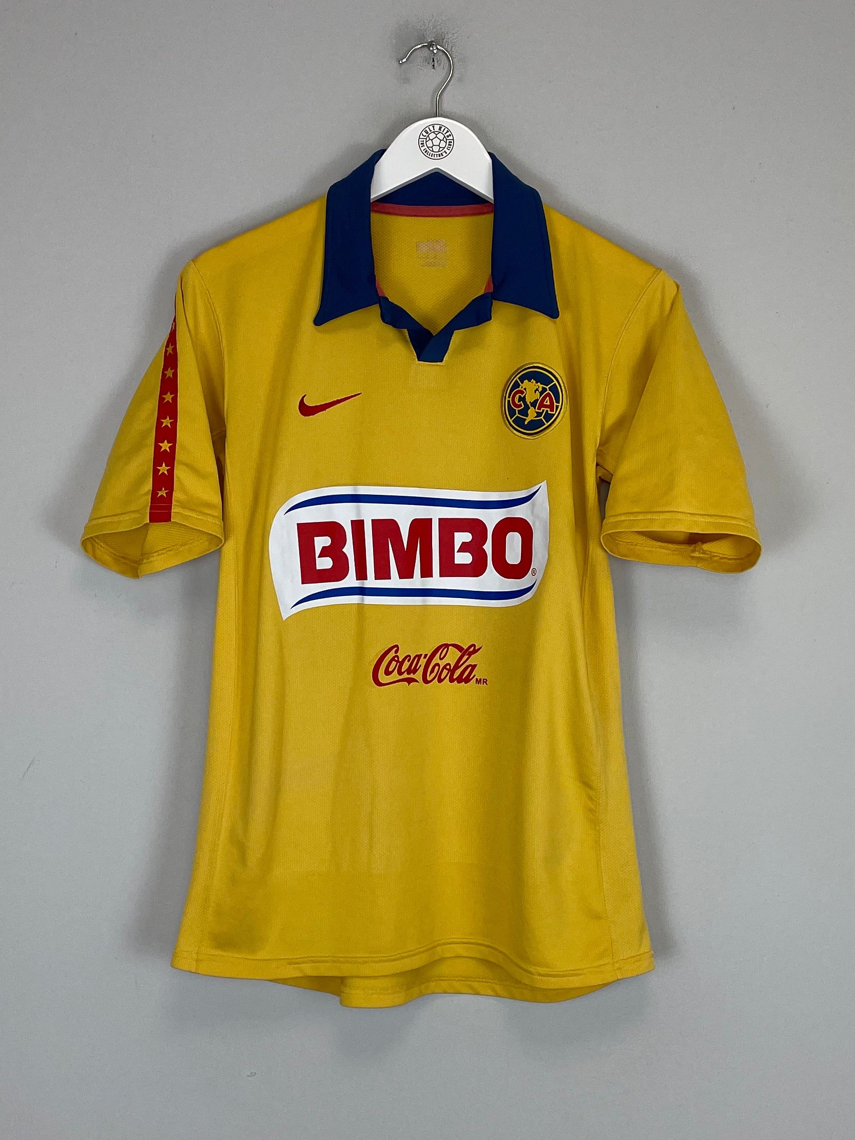 Shop 2006/07 CLUB AMERICA HOME SHIRT (M) NIKE, classic football shirts, vintage football shirts & retro soccer jerseys at Cult Kits