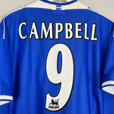 1999/00 EVERTON CAMPBELL #9 HOME SHIRT (L) UMBRO