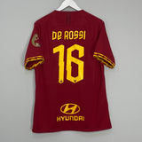 Shop 2019/20 ROMA DE ROSSI #16 HOME SHIRT (L) NIKE, classic football shirts, vintage football shirts & retro soccer jerseys at Cult Kits