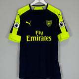 Shop 2016/17 ARSENAL XHAKA #29 *PLAYER ISSUE* AWAY SHIRT (XL) PUMA, classic football shirts, vintage football shirts & retro soccer jerseys at Cult Kits