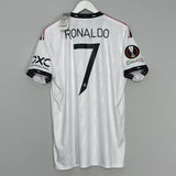 Shop 2022/23 MANCHESTER UNITED RONALDO #7 *BNWT* E/L AWAY SHIRT (L) ADIDAS, classic football shirts, vintage football shirts & retro soccer jerseys at Cult Kits