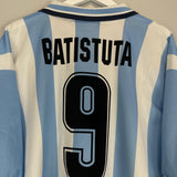 1999/00 ARGENTINA BATISTUTA #9 HOME SHIRT (XXL) REEBOK