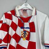 1998/01 CROATIA HOME SHIRT (L) LOTTO