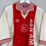 1995/96 AJAX HOME SHIRT (XXL) UMBRO