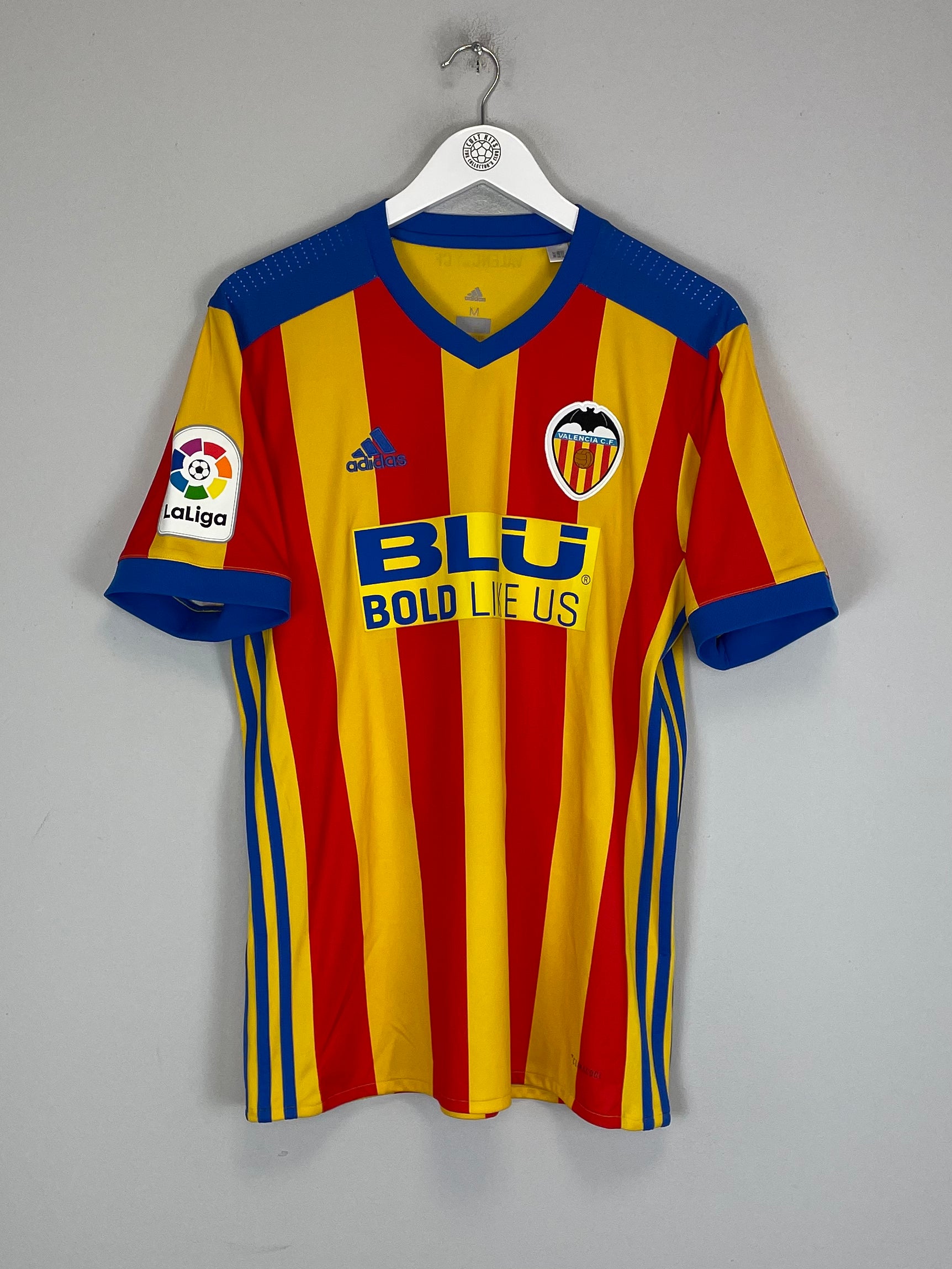 Shop 2017/18 VALENCIA AWAY SHIRT (M) ADIDAS, classic football shirts, vintage football shirts & retro soccer jerseys at Cult Kits