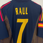 Shop 2002/04 SPAIN RAUL #7 THIRD SHIRT (XL) ADIDAS, classic football shirts, vintage football shirts & retro soccer jerseys at Cult Kits