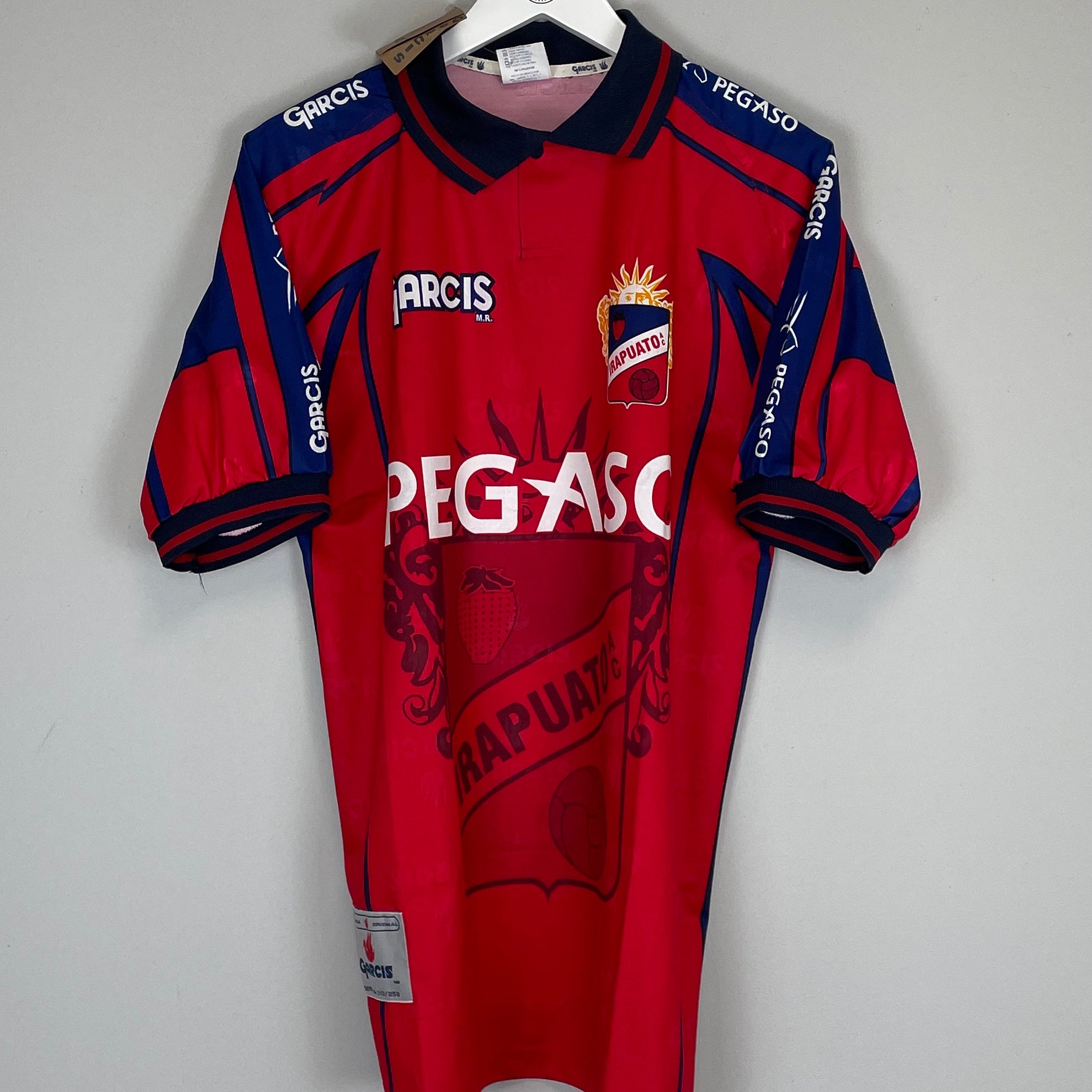 Shop 2000/01 IRAPUATO *BNWT* AWAY SHIRT (L) GARCIS, classic football shirts, vintage football shirts & retro soccer jerseys at Cult Kits