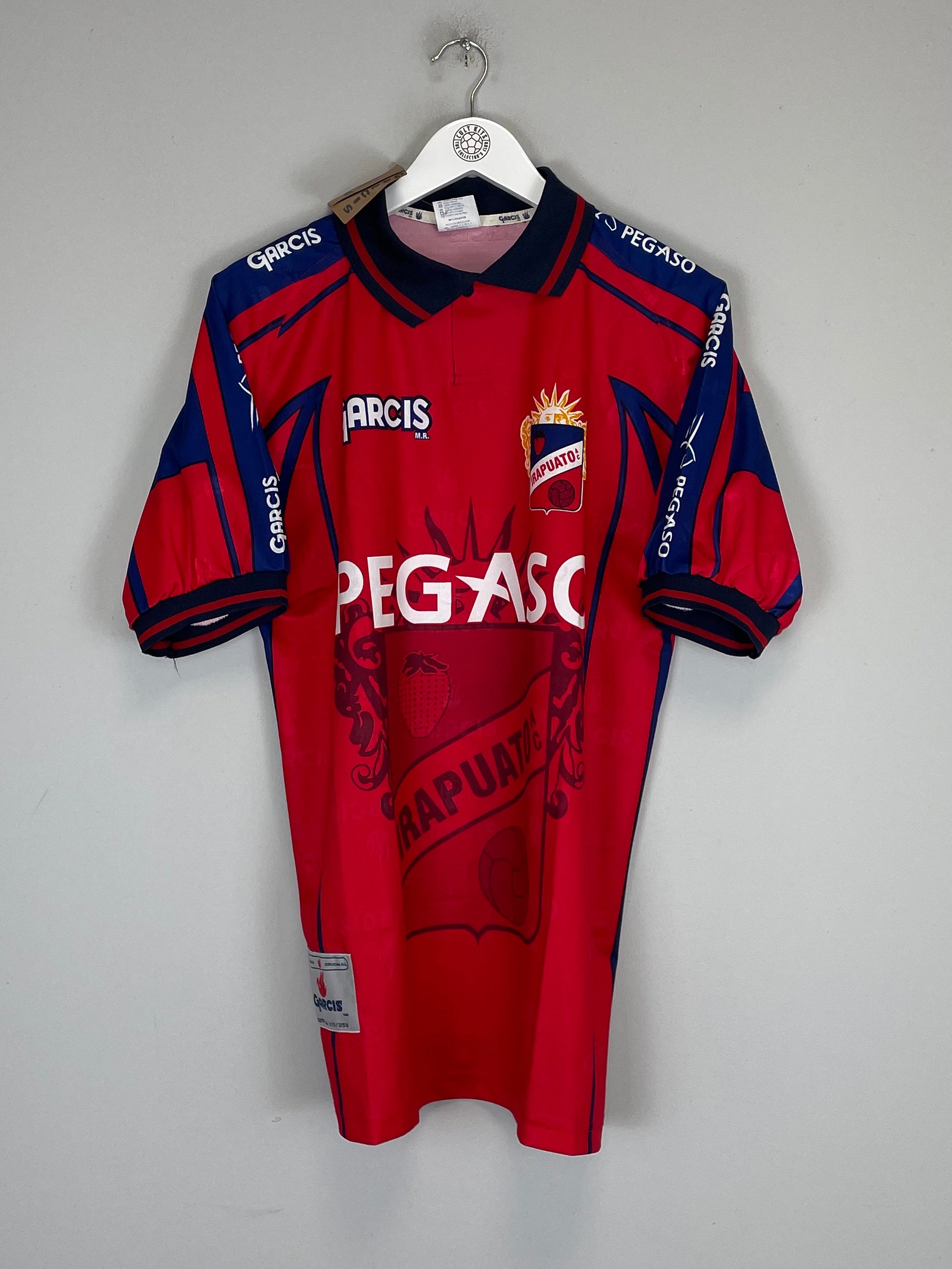 Shop 2000/01 IRAPUATO *BNWT* AWAY SHIRT (L) GARCIS, classic football shirts, vintage football shirts & retro soccer jerseys at Cult Kits