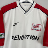1996 NEW ENGLAND REVOLUTION HOME SHIRT (M) REEBOK