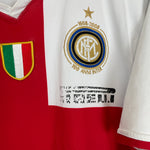 Shop 2007/08 INTER MILAN *CENTENARY* AWAY SHIRT (L) NIKE, classic football shirts, vintage football shirts & retro soccer jerseys at Cult Kits