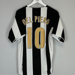 Shop 2004/05 JUVENTUS DEL PIERO #10 HOME SHIRT (M) NIKE, classic football shirts, vintage football shirts & retro soccer jerseys at Cult Kits