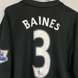 2012/13 EVERTON BAINES #3 AWAY SHIRT (XL) NIKE