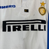 1997/98 INTER MILAN AWAY SHIRT (L) UMBRO