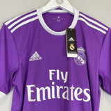 2016/17 REAL MADRID RONALDO #7 *BNWT* AWAY SHIRT (S) ADIDAS