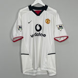 2002/03 MANCHESTER UNITED V.NISTELROOY #10 AWAY SHIRT (L) NIKE