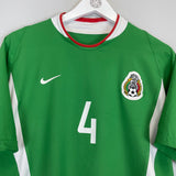 2003/04 MEXICO R.MARQUEZ #4 HOME SHIRT (M) NIKE