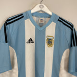 2002/04 ARGENTINA HOME SHIRT (XL) ADIDAS