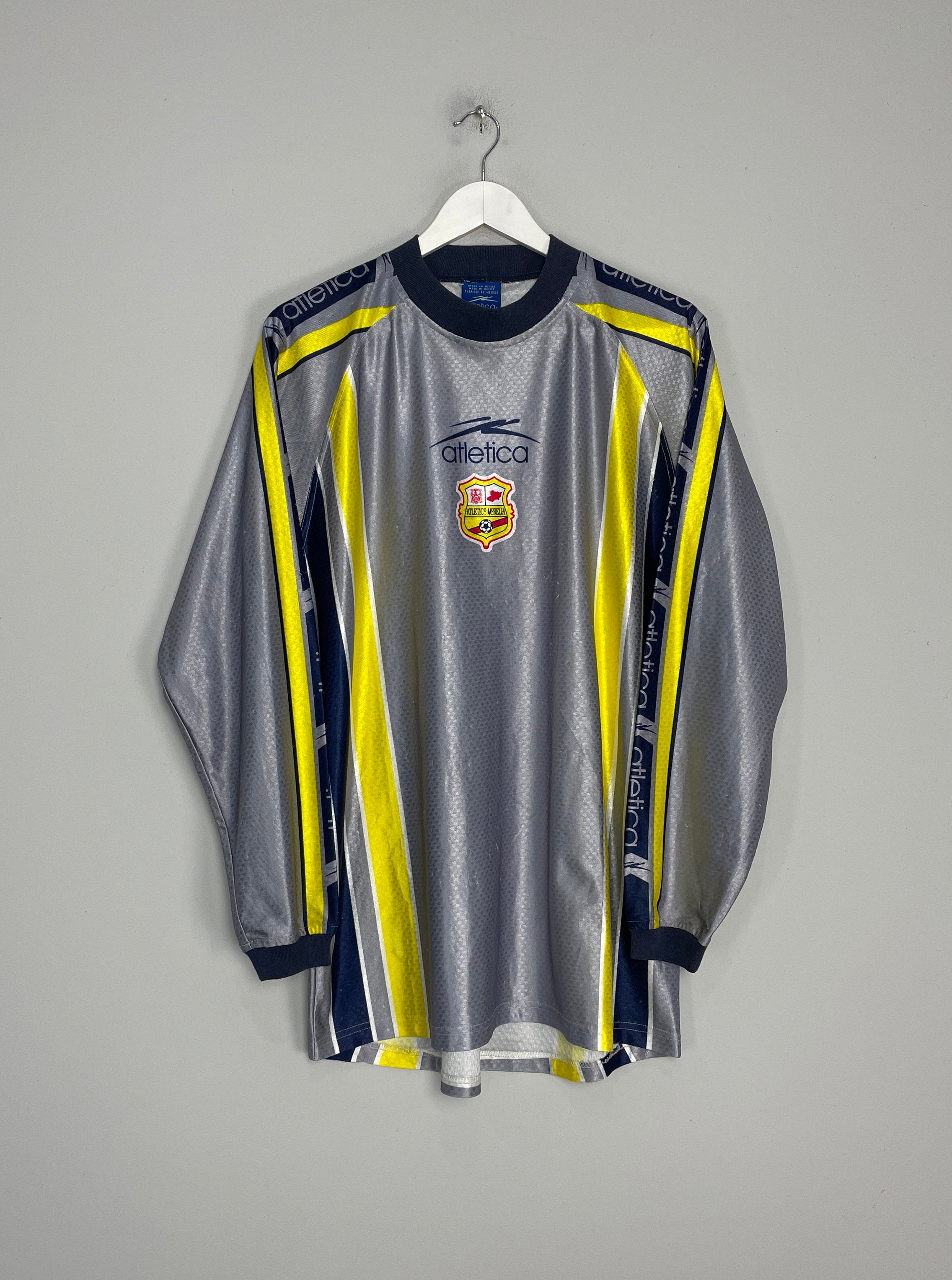 Shop 1999/00 MONARCAS MORELIA GK SHIRT (L) ATLETICA, classic football shirts, vintage football shirts & retro soccer jerseys at Cult Kits