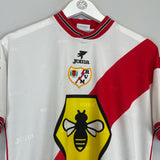 1999/00 RAYO VALLECANO HOME SHIRT (M) JOMA