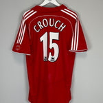 Shop 2006/08 LIVERPOOL CROUCH #15 HOME SHIRT (L) ADIDAS, classic football shirts, vintage football shirts & retro soccer jerseys at Cult Kits