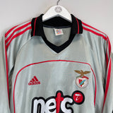 2000/01 BENFICA C.BOSSIO #12 GK SHIRT (M) ADIDAS