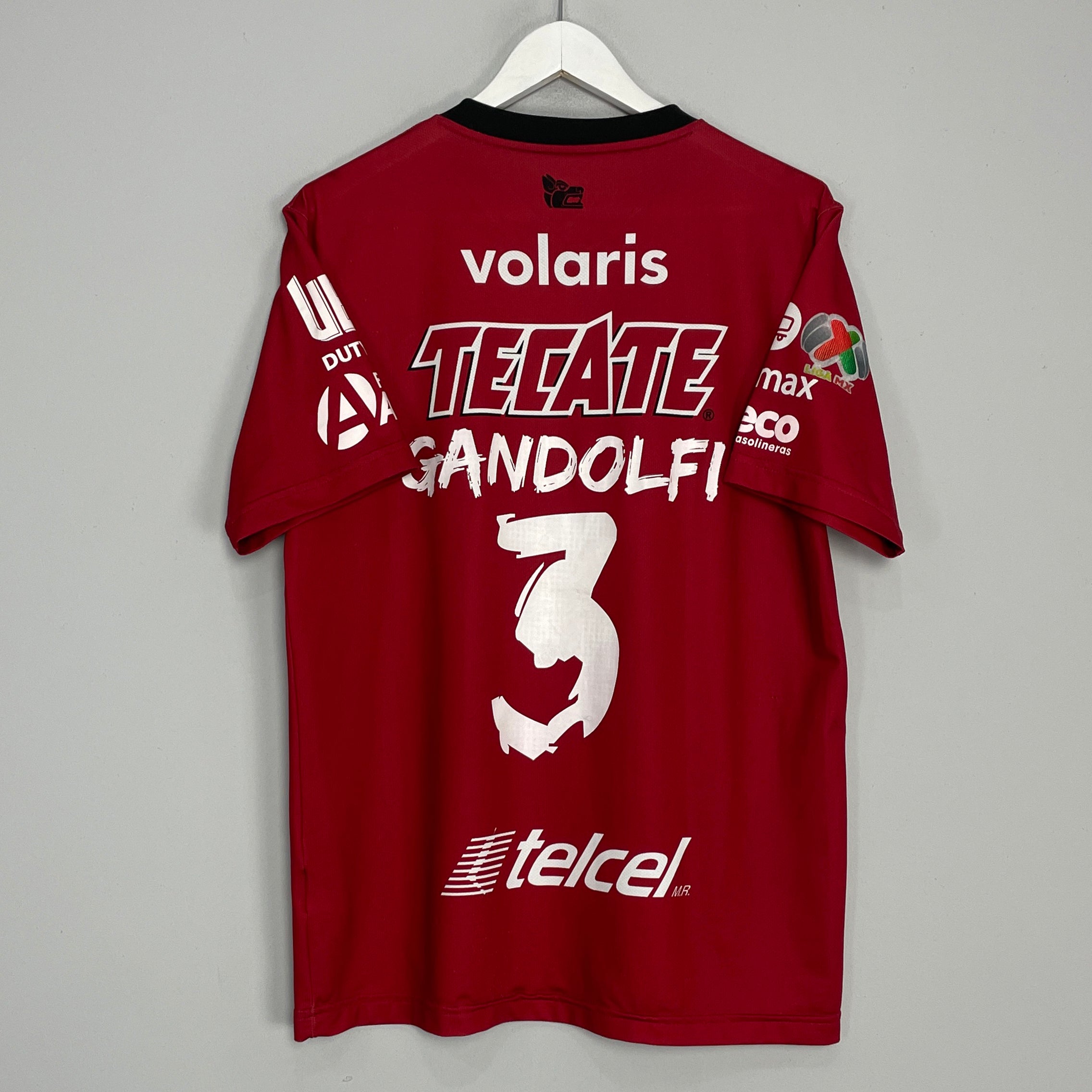 Shop 2014/15 TIJUANA GANDOLFI #3 HOME SHIRT (M) NIKE, classic football shirts, vintage football shirts & retro soccer jerseys at Cult Kits