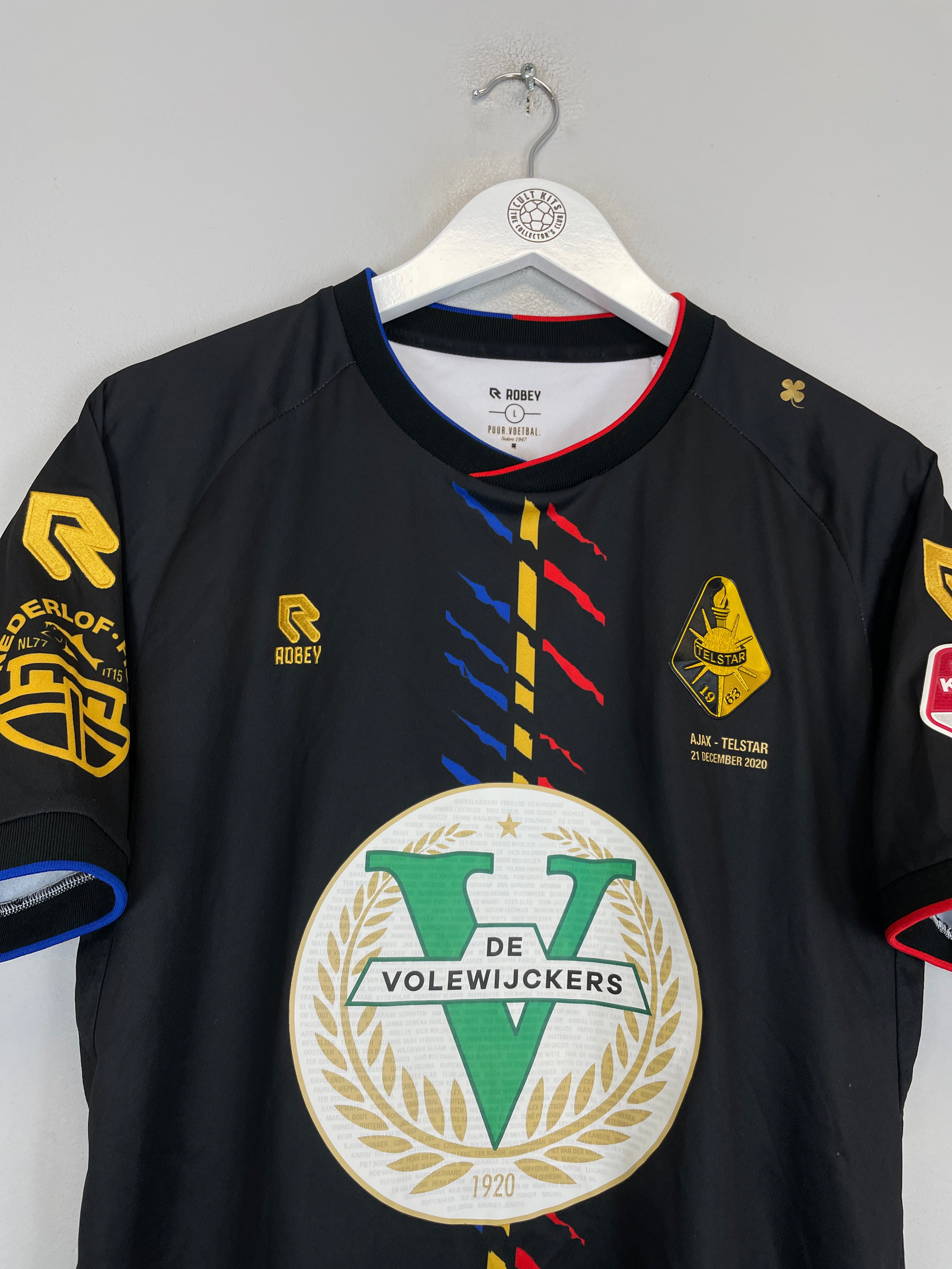 Shop 2020 TELSTAR VS AJAX #19 SHIRT (L) ROBEY, classic football shirts, vintage football shirts & retro soccer jerseys at Cult Kits