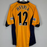 Shop 2000/02 LIVERPOOL HYYPIA #12 AWAY SHIRT (L) REEBOK, classic football shirts, vintage football shirts & retro soccer jerseys at Cult Kits