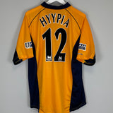 Shop 2000/02 LIVERPOOL HYYPIA #12 AWAY SHIRT (L) REEBOK, classic football shirts, vintage football shirts & retro soccer jerseys at Cult Kits