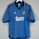 Shop 1999/00 REAL MADRID GUTI #14 THIRD SHIRT (L) ADIDAS, classic football shirts, vintage football shirts & retro soccer jerseys at Cult Kits
