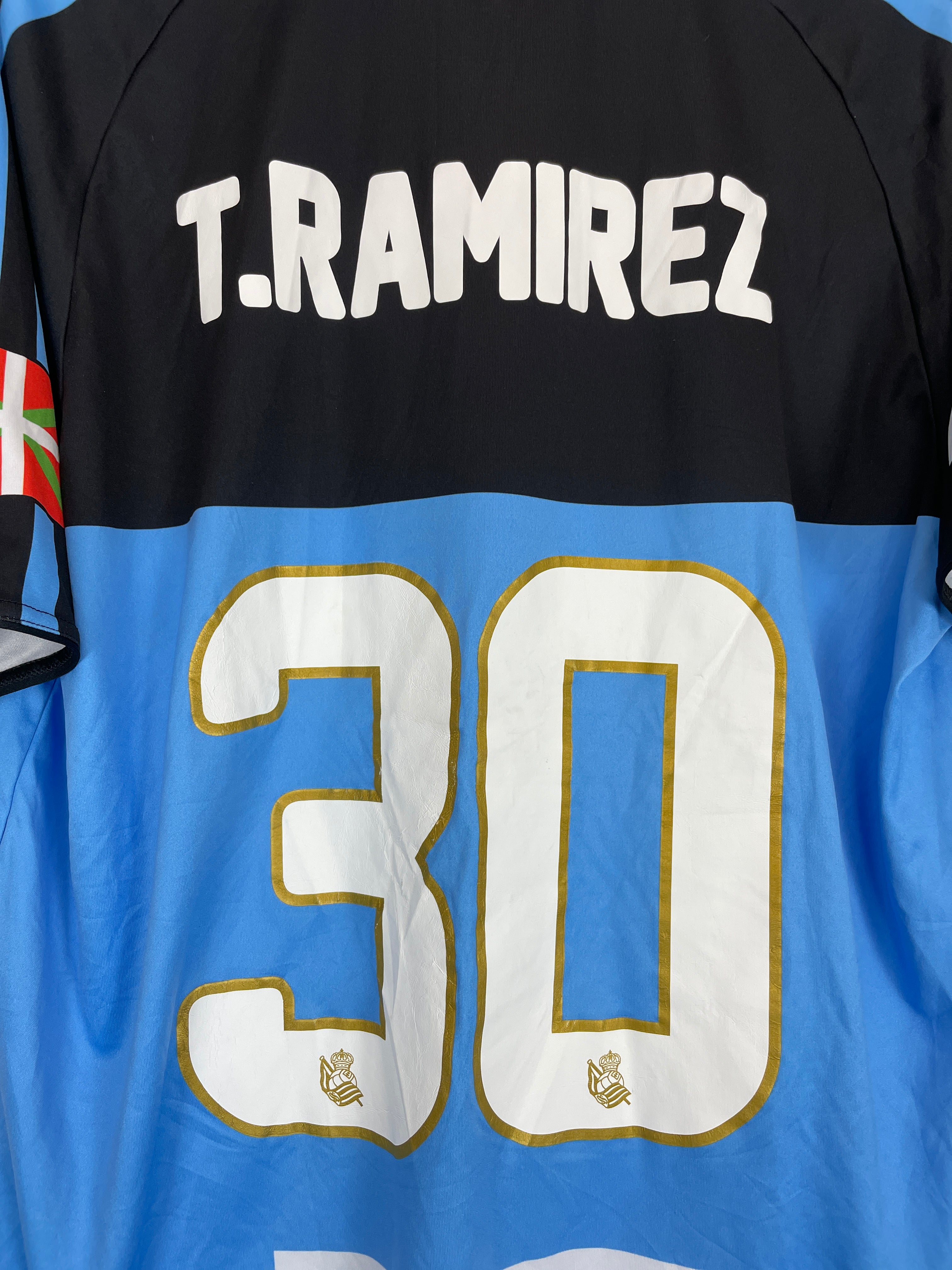 Shop 2010/11 REAL SOCIEDAD T.RAMIREZ #30 GK SHIRT (XL) ASTORE, classic football shirts, vintage football shirts & retro soccer jerseys at Cult Kits