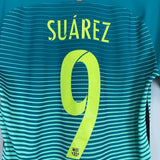 2016/17 BARCELONA SUAREZ #9 *AUTHENTIC* THIRD SHIRT (M) NIKE