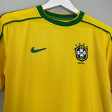1998/00 BRAZIL HOME SHIRT (M.KIDS) NIKE