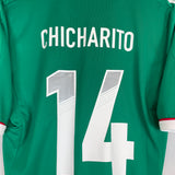 2011/13 MEXICO CHICHARITO #14 *PLAYER ISSUE* HOME SHIRT (L) ADIDAS