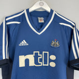 Shop 2001/02 NEWCASTLE UNITED SHEARER #9 AWAY SHIRT (S) ADIDAS, classic football shirts, vintage football shirts & retro soccer jerseys at Cult Kits