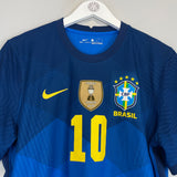 2020/21 BRAZIL NEYMAR JR #10 *AUTHENTIC* AWAY SHIRT (L) NIKE