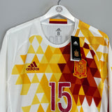 2016/17 SPAIN RAMOS #15 *PLAYER ISSUE* BNWT AWAY SHIRT (L) ADIDAS