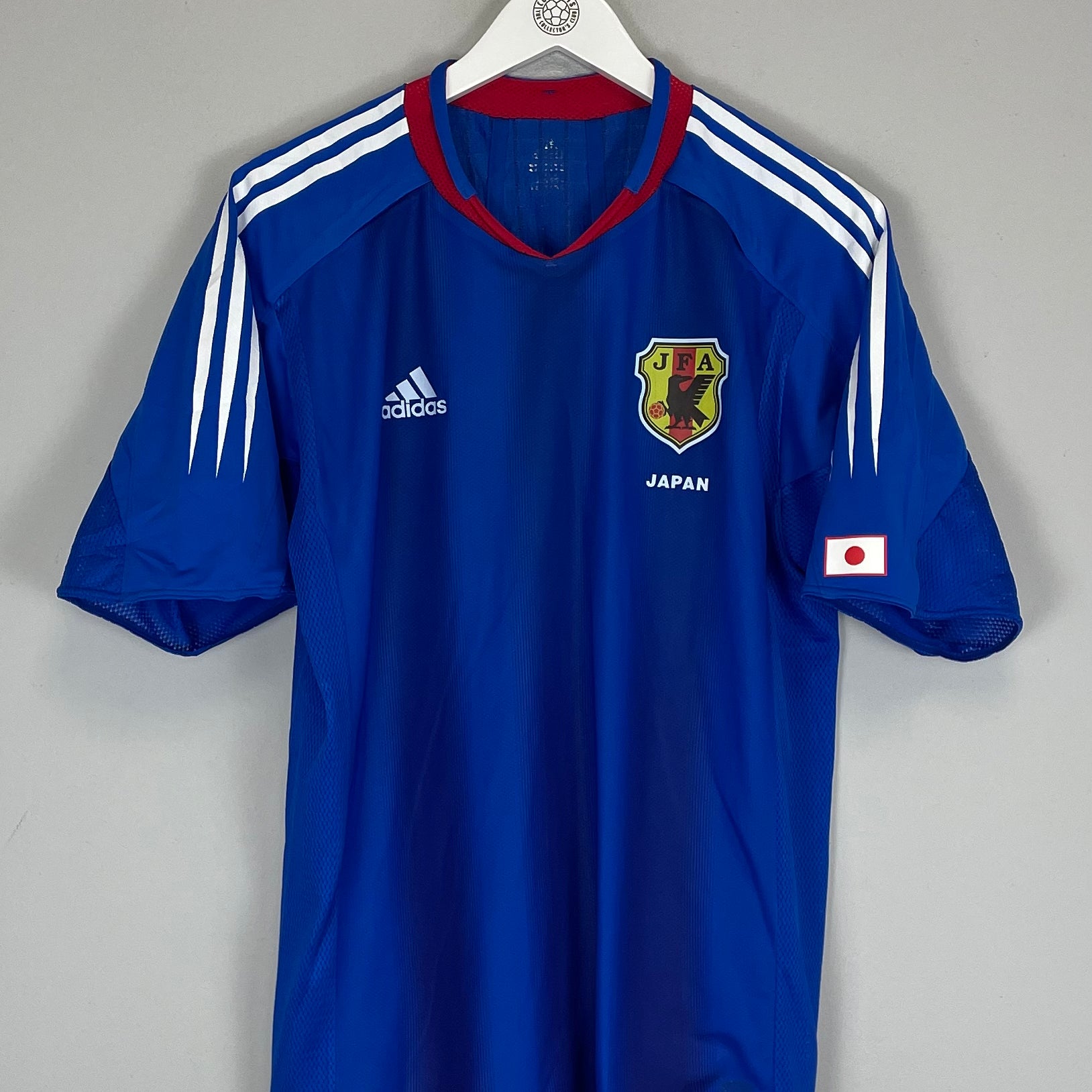 Shop 2004/06 JAPAN *PLAYER ISSUE* HOME SHIRT (M) ADIDAS, classic football shirts, vintage football shirts & retro soccer jerseys at Cult Kits