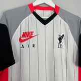 Shop 2020/21 LIVERPOOL TRAINING SHIRT (L) NIKE, classic football shirts, vintage football shirts & retro soccer jerseys at Cult Kits