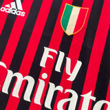 2011/12 AC Milan Ibrahimovic #11 *Player Issue* UCL Home Shirt (M) Adidas