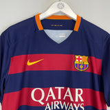 2015/16 BARCELONA SUAREZ #9 HOME SHIRT (L) NIKE