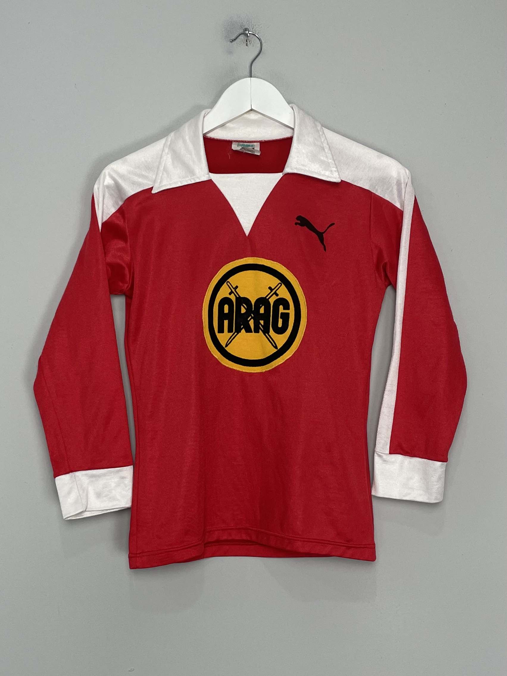 Shop 1981/82 FORTUNA DUSSELDORF L/S HOME SHIRT (XS) PUMA, classic football shirts, vintage football shirts & retro soccer jerseys at Cult Kits
