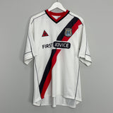Shop 2002/03 MANCHESTER CITY AWAY SHIRT (XL) LE COQ SPORTIF, classic football shirts, vintage football shirts & retro soccer jerseys at Cult Kits