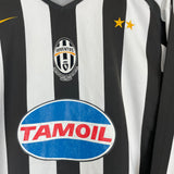 2005/06 JUVENTUS CANNAVARO #28 L/S HOME SHIRT (L) NIKE