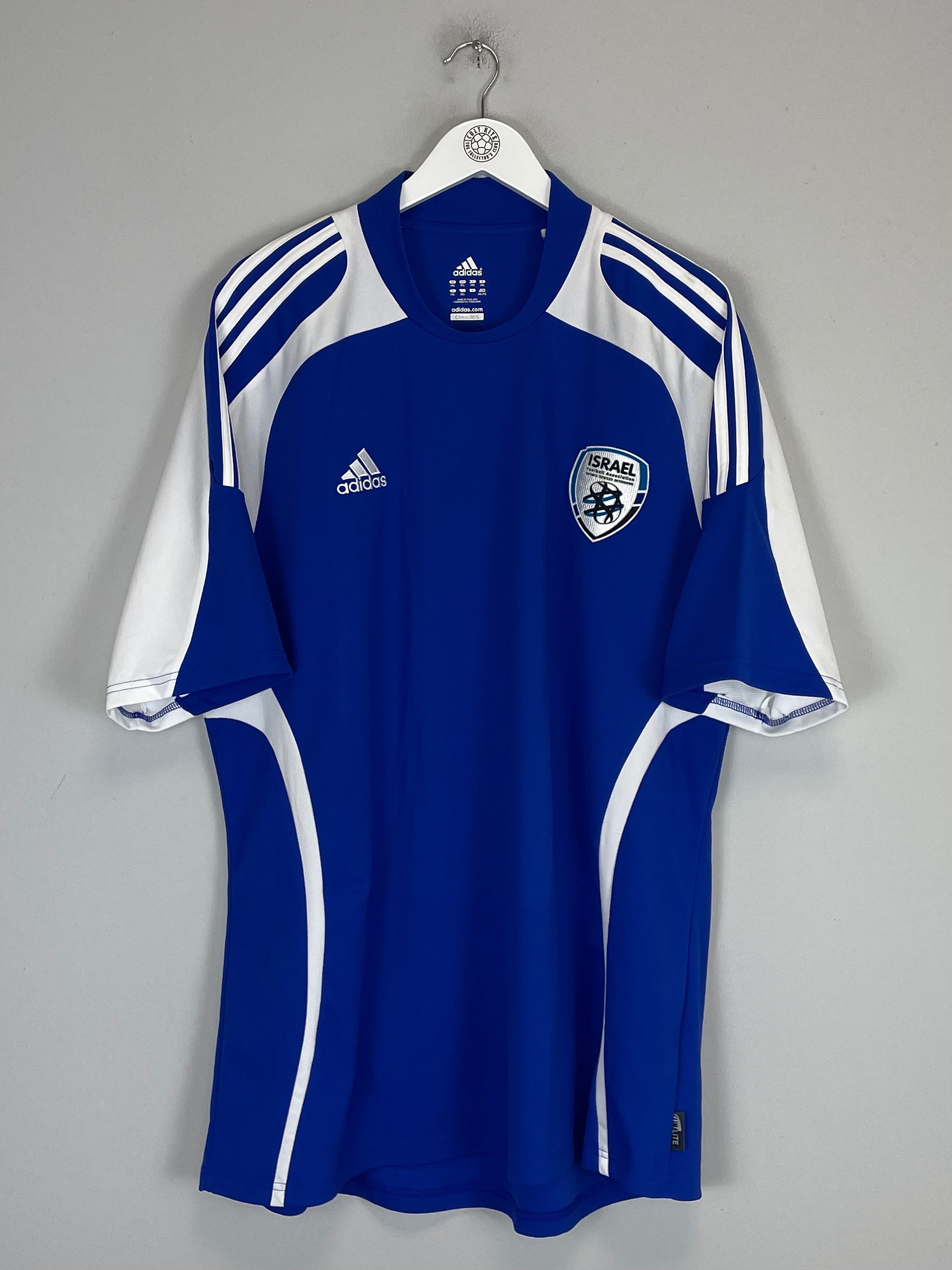 Shop 2009 ISRAEL HOME SHIRT (XXL) ADIDAS, classic football shirts, vintage football shirts & retro soccer jerseys at Cult Kits