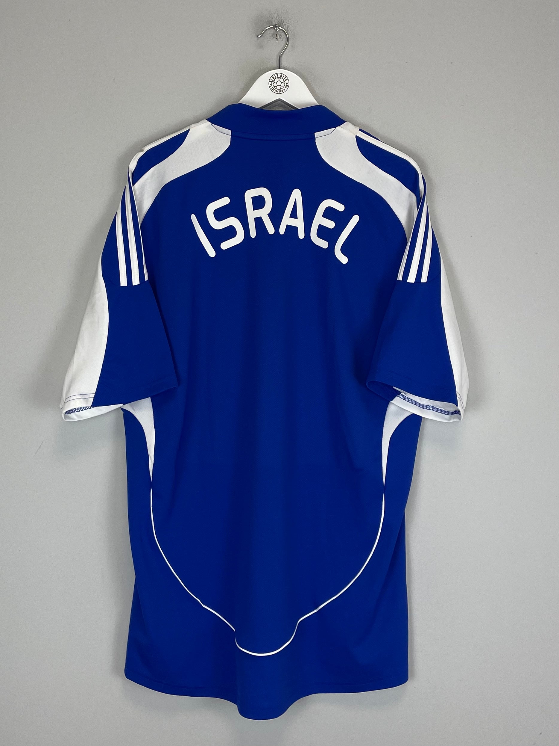 Shop 2009 ISRAEL HOME SHIRT (XXL) ADIDAS, classic football shirts, vintage football shirts & retro soccer jerseys at Cult Kits