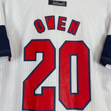 1997/99 ENGLAND OWEN #20 HOME SHIRT (L) UMBRO