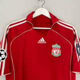 Shop 2006/08 LIVERPOOL GERRARD #8 *PLAYER ISSUE* C/L HOME SHIRT (L) ADIDAS, classic football shirts, vintage football shirts & retro soccer jerseys at Cult Kits