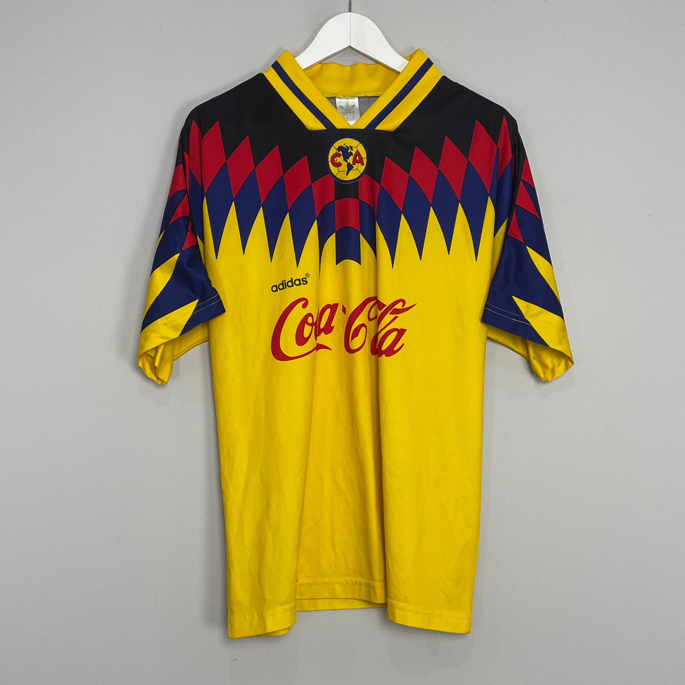 Shop 1994/96 CLUB AMERICA HOME SHIRT (XL) ADIDAS, classic football shirts, vintage football shirts & retro soccer jerseys at Cult Kits